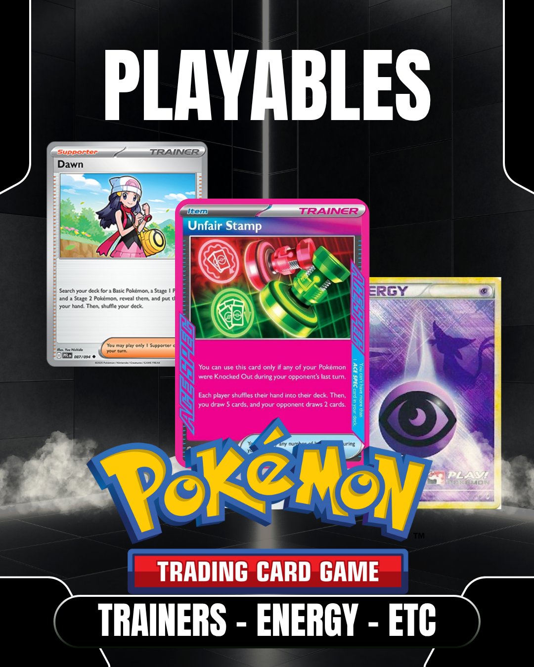 All the cards you need for compitative play