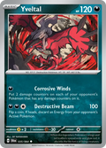 Yveltal 035/064 Uncommon Shrouded Fable Pokemon Near Mint