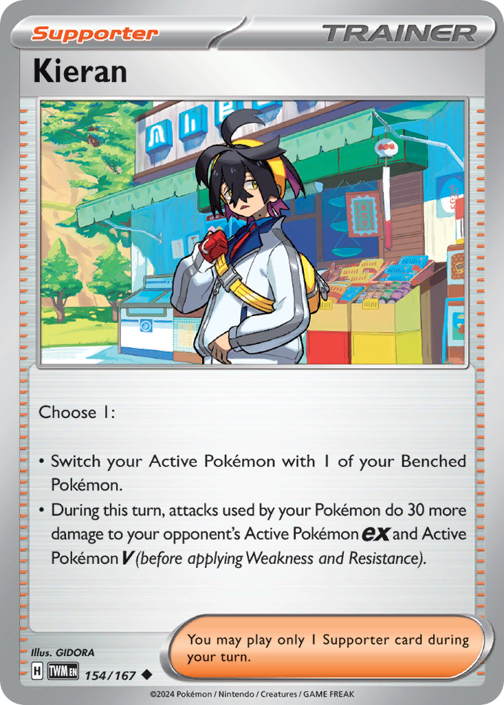 Kieran 154/167 Uncommon Twilight Masquerade