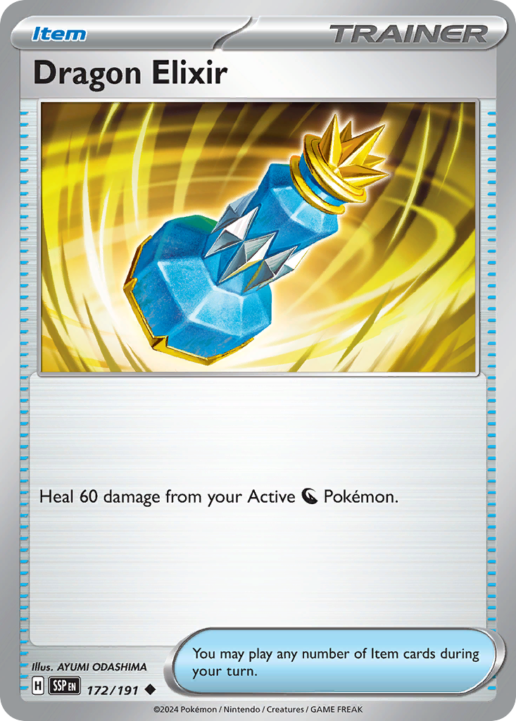 Dragon Elixir 172/191 Uncommon Surging Sparks