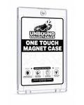 Ultra Thin One Touch Magnetic Card Case (Silver)
