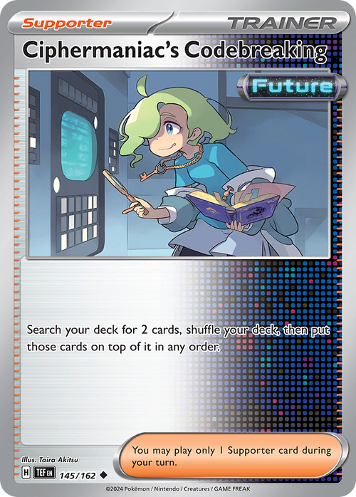 Ciphermaniac's Codebreaking 145/162 Uncommon Temporal Forces