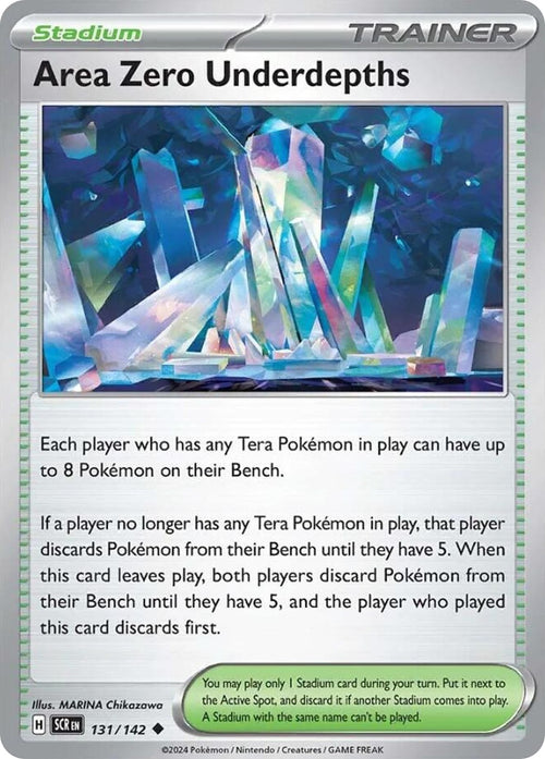 Area Zero Underdepths 131/142 Uncommon Stellar Crown