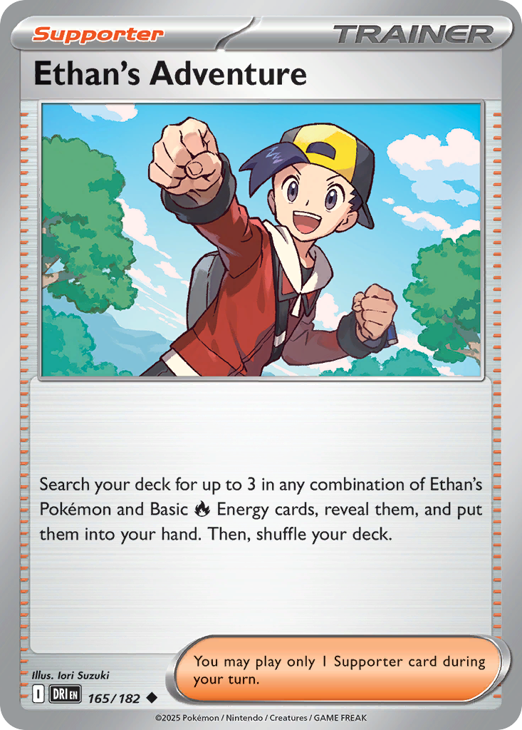 Ethan's Adventure 165/182 Uncommon Destined Rivals