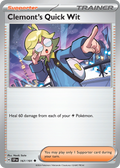 Clemont's Quick Wit 167/191 Uncommon Surging Sparks