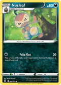 Nuzleaf 096/203 Uncommon Evolving Skies Pokemon Near Mint