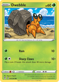 Dwebble 011/203 Common Evolving Skies Pokemon Near Mint