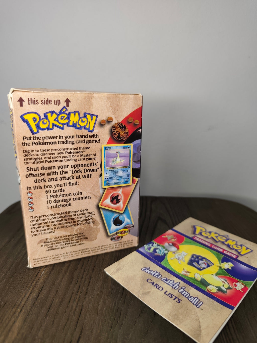 Lockdown Theme deck Box and Card Checklist