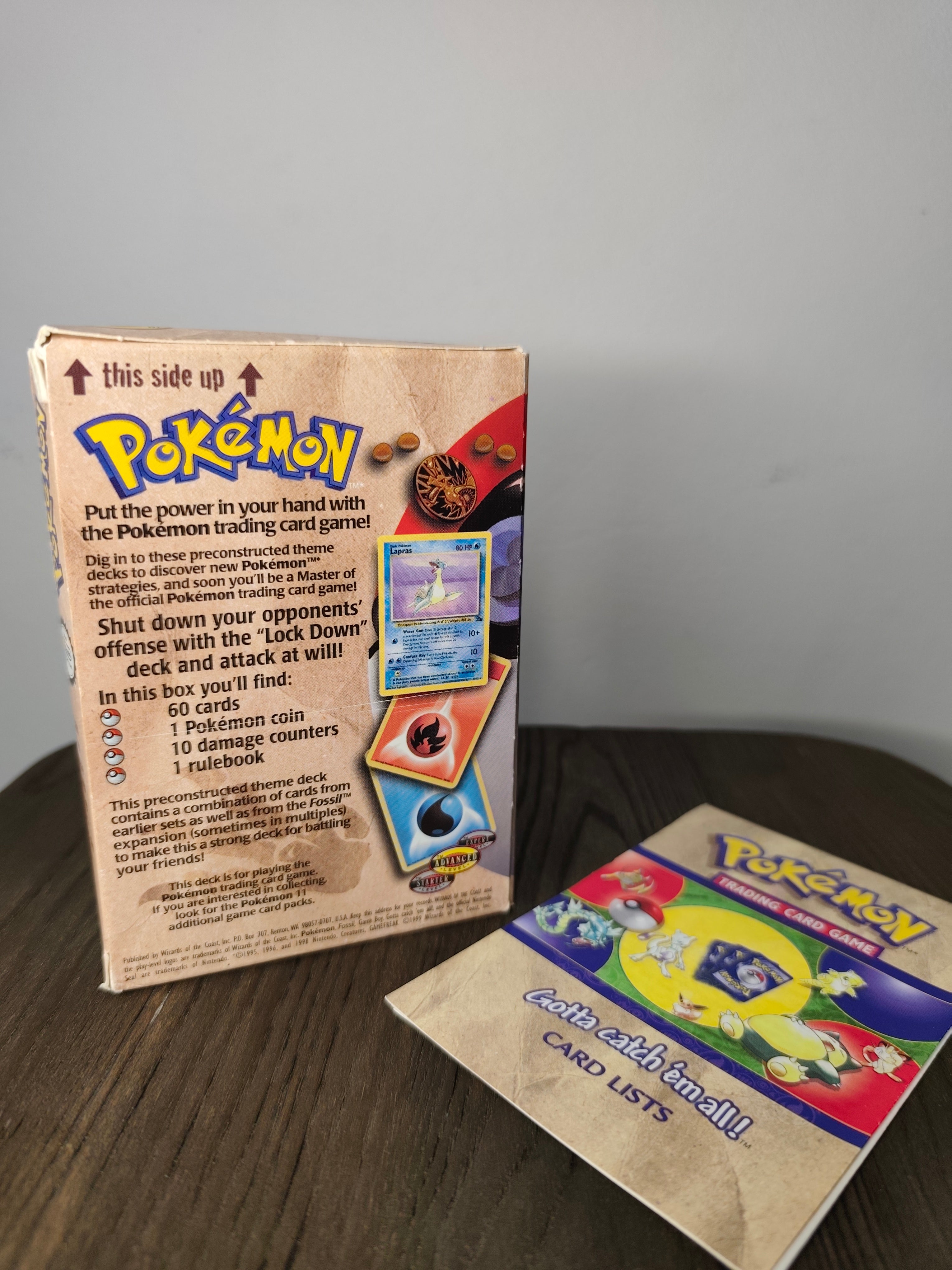 Lockdown Theme deck Box and Card Checklist